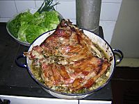 Roast lamb