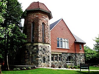 Starkweather Hall 2011 main entrance.jpg