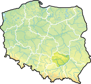 Location within Poland