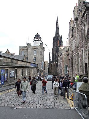 View from Castlehill, Edinburgh - geograph.org.uk - 505919