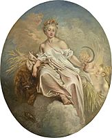 Antoine Watteau, Ceres (Summer), c. 1717-1718, NGA 46149