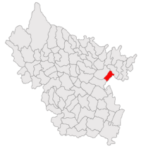 Location of Bălăceanu