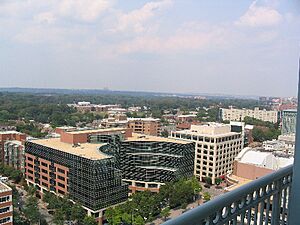 Ballston above Fairfax Drive