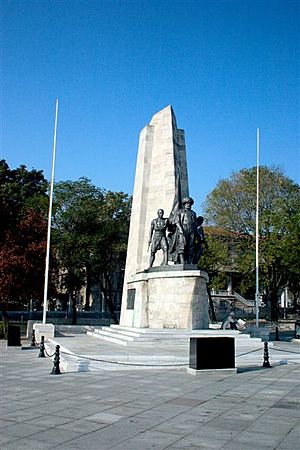 Barbaros Park Statue