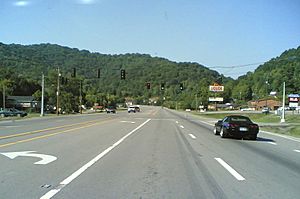 U.S. 23 in Betsy Layne