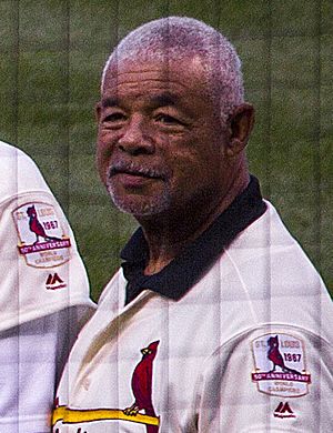 Bobby Tolan in 2017 - 1967 St.Louis Cardinals Reunion team (cropped).jpg