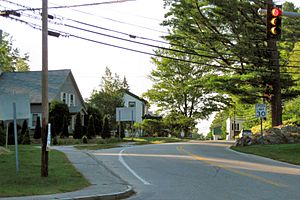 NH 175 in Campton Upper Village