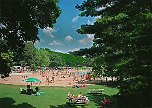 Centennial Beach from west side