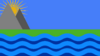 Flag of Island Park, Idaho