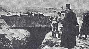 French armoured Baby Holt experiment at Sauain 9 December 1915