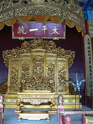 Heavenly king's throne