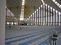 Inside Shah Faisal Mosque