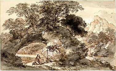 Landscape with the Penitent Magdalene