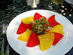 Lobster and shrimp ceviche