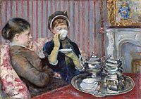 Mary Cassatt - The Tea - MFA Boston 42.178