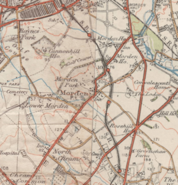 Mordenmap 1920s