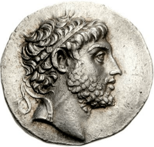 Philip V of Macedon coin cropped