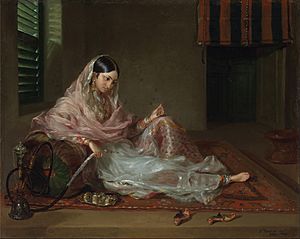 Renaldis muslin woman