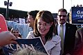 Sarah Palin Signing Autograph