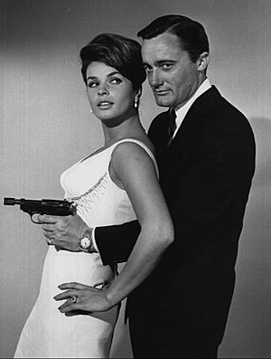 Senta Berger Robert Vaughn Man From Uncle 1964