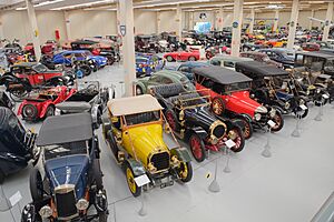 Southward Car Museum overview from above