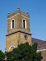 Southwest View of the Church of All Saints, Wandsworth (Detail - 01)