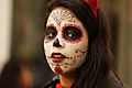 Sugar skull face painting