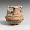 Terracotta stirrup jar MET DP112875