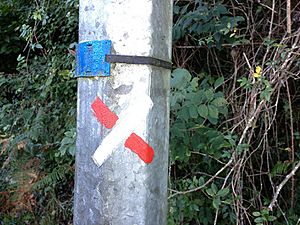 Waymarking no Via Podiensis