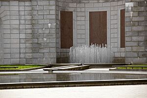 Women in Military Service Memorial fountain - Arlington National Cemtery - 2012