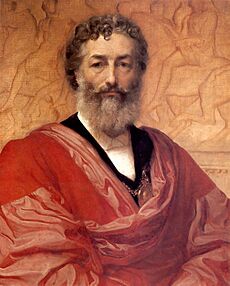 1880 Frederic Leighton - Self portrait