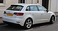 2016 Audi A3 Sport TDi 1.6 Rear