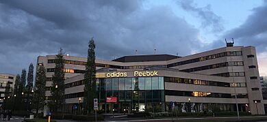 Adidas Reebok European headquarter in Amsterdam