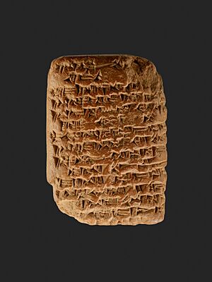 Amarna letter- Royal Letter from Ashur-uballit, the king of Assyria, to the king of Egypt MET 24.2.11 EGDP021806