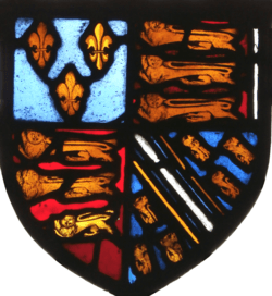 ArmsThomasOfWoodstock QuarteringBohun TawstockChurch