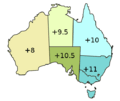 Australia-Timezones-Daylight