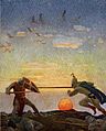 Boys King Arthur - N. C. Wyeth - p306