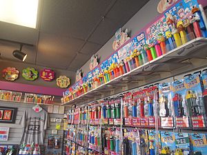 Burlingame Museum of Pez Memorabilia, Interior view