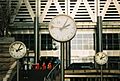 Canary Wharf, One-number clocks - geograph.org.uk - 451812