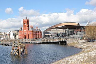 Cardiff Hafen