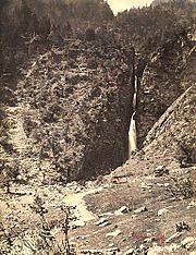 Cascade d'Enfer a Luchon, Pyrenees