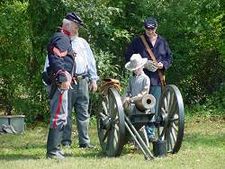 Civil War reenactment Decatur