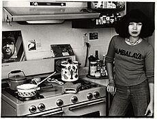 Cyn zarco in kitchen