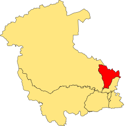 Location of the ward