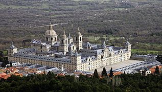 El escorial blick von oben