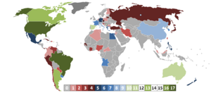 FIBA World Cup participation