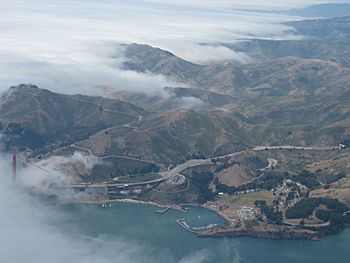 Ft. Baker, GGNRA aerial