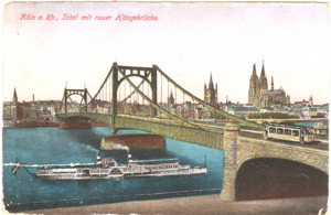 Hängebrücke - Köln (1)