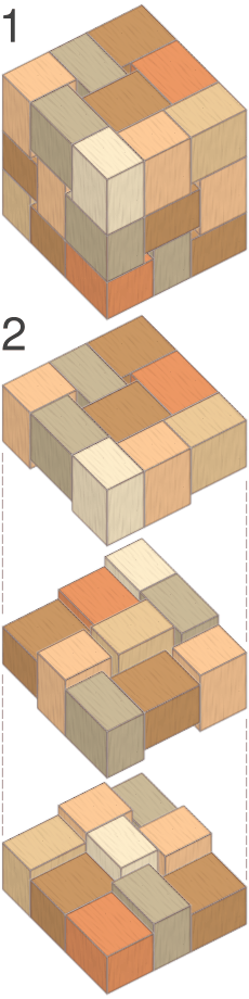 Hoffman packing puzzle