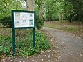 Information Board in the Southwest Area of the Tarn, Mottingham